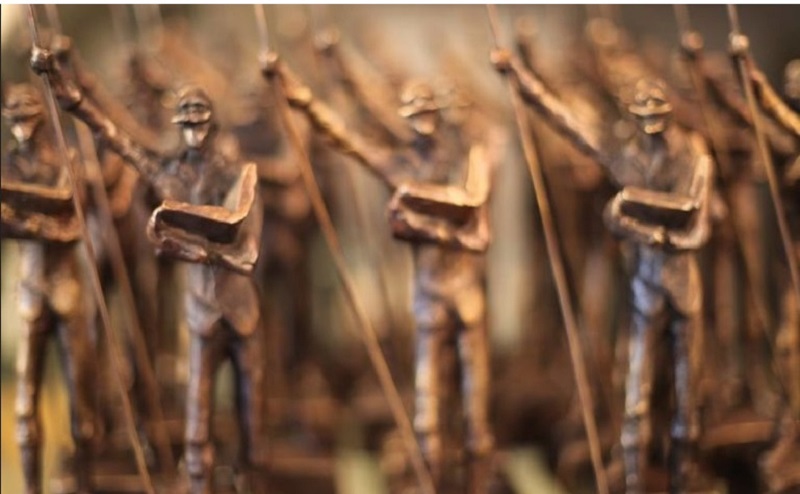 Os vencedores do Prêmio Botequim Cultural são agraciados com uma estatueta de bronze de Dom Quixote Foto: Divulgação